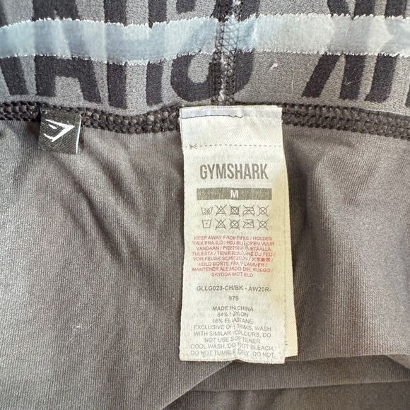 GYMSHARK Gray Knit Tights/Leggings - Picture 3 of 7